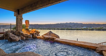 Stunning Riverfront Home with Pool