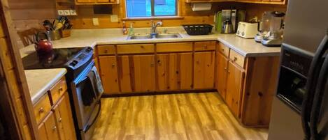 Microwave, oven, stovetop