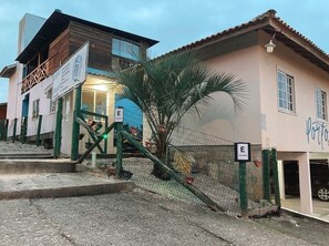 Façade de l’hébergement