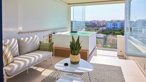 Rom – panorama, sjøutsikt, ved strandkanten | Terrasse/patio