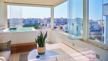 Panoramic Room, Sea View, Beachfront | Terrace/patio