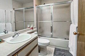 Hair dryer, towels