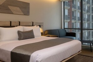 Suite, 1 King Bed with Sofa bed | Down comforters, in-room safe, desk, laptop workspace - City Express Plus By Marriott Monterrey Centro (Monterrey)