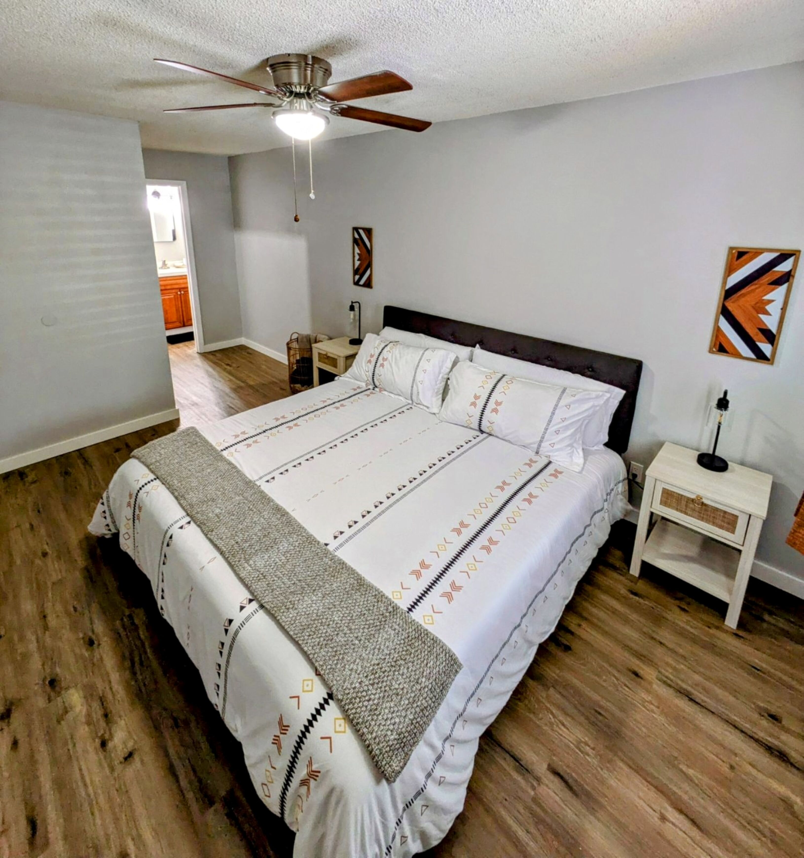 1 bedroom, travel crib, free WiFi, bed sheets