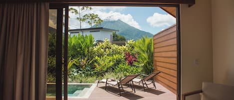 Habitación Premium, vista a la montaña | Ropa de cama de alta calidad, edredón y camas con pillow-top