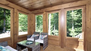 Unclassified image, 5 of 35, button - 6 Minutes to Sunday RIVER 4 Bedroom + Sauna Ski Chalet Cabin (Bethel)