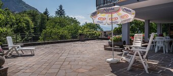 Apartment 'Lases Piano Terra' with Mountain View, Private Terrace and Wi-Fi