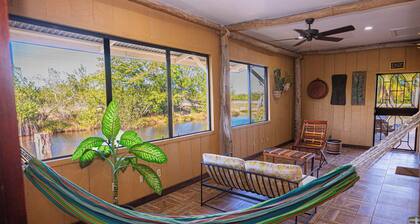 Lagoonfront 1BR Oasis Unit A â Gated, Private, 10 Min from Belize Airport & City