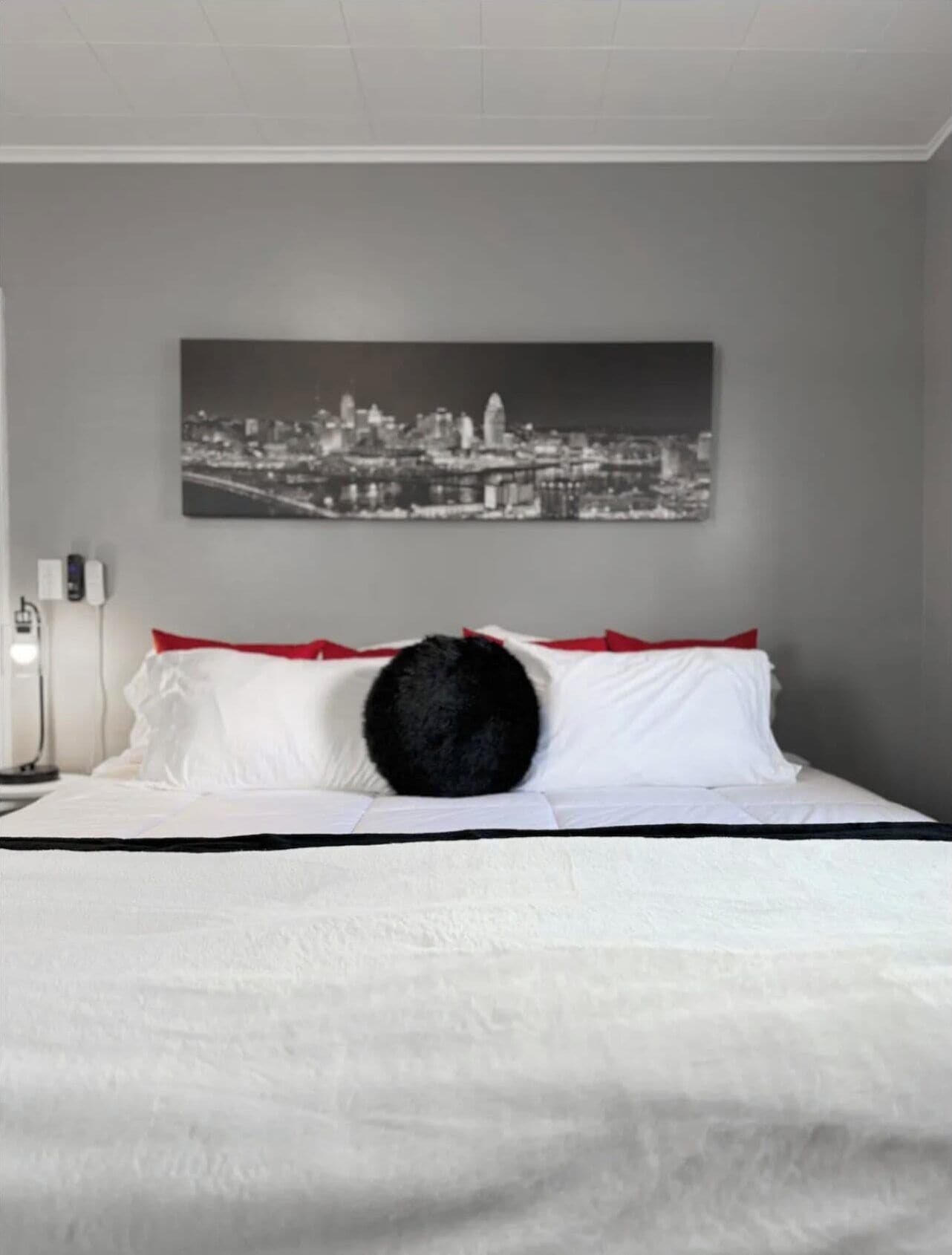 3 soverom, strykejern/-brett, reiseseng for barn og wi-fi