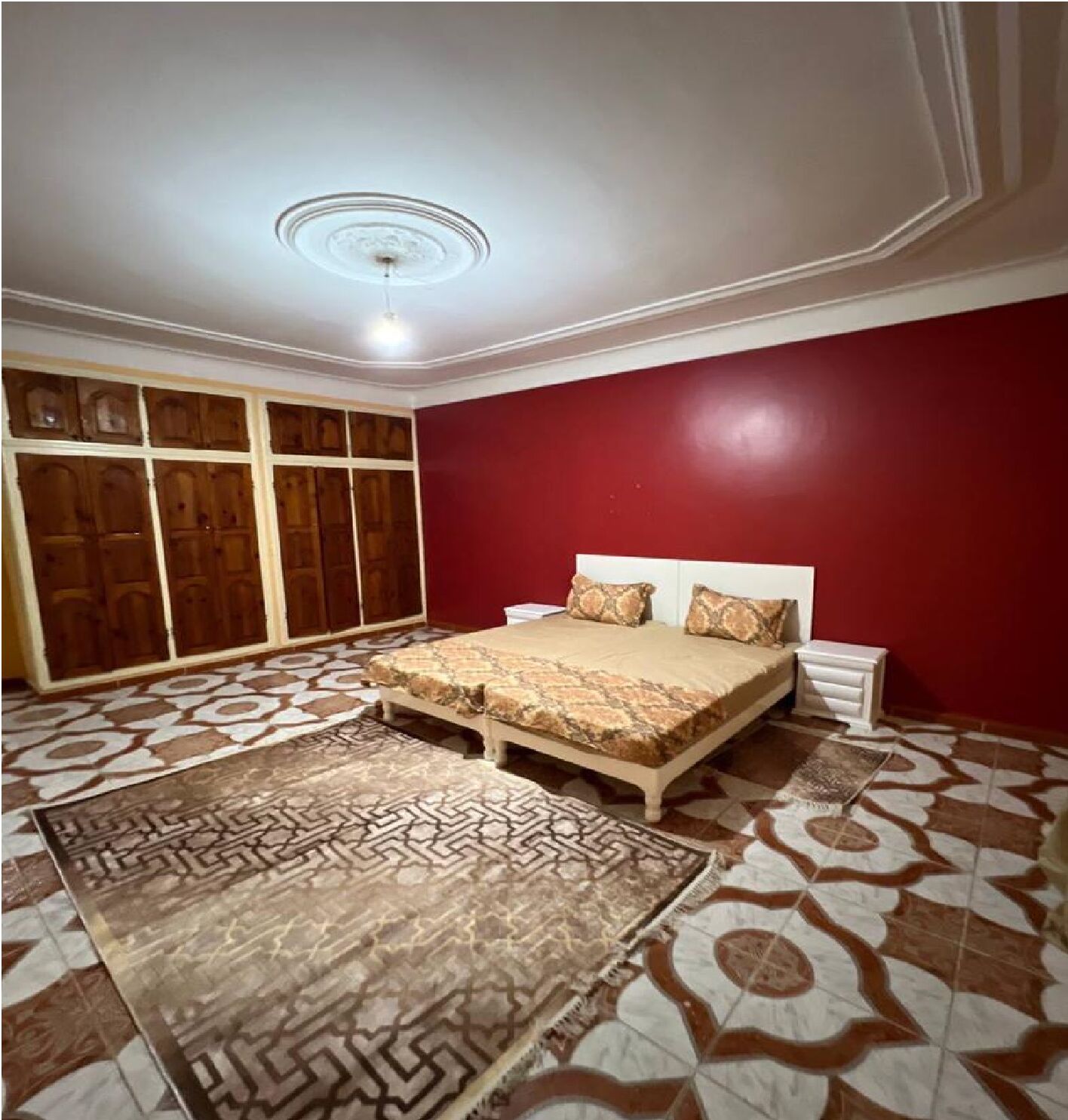 4 habitaciones y ropa de cama 