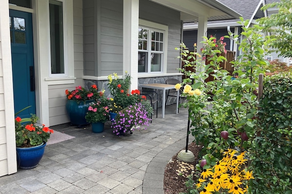 Front Entry and Patio
