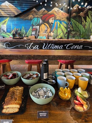 Free daily local cuisine breakfast 