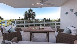 Terrace/patio - SOMERSET 105 - Two Master Suites and Cabana Room!! (Marco Island)