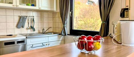 Mikrowelle, Ofen, Geschirrspüler