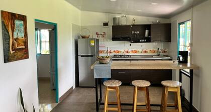 Casa rural con mirador al Quindio (Apta para mascotas)