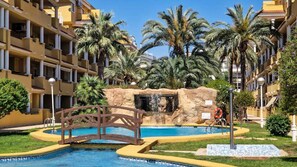 Outdoor pool - Apartment in Cascada de Las Marinas, 300m from the beach (Dénia)