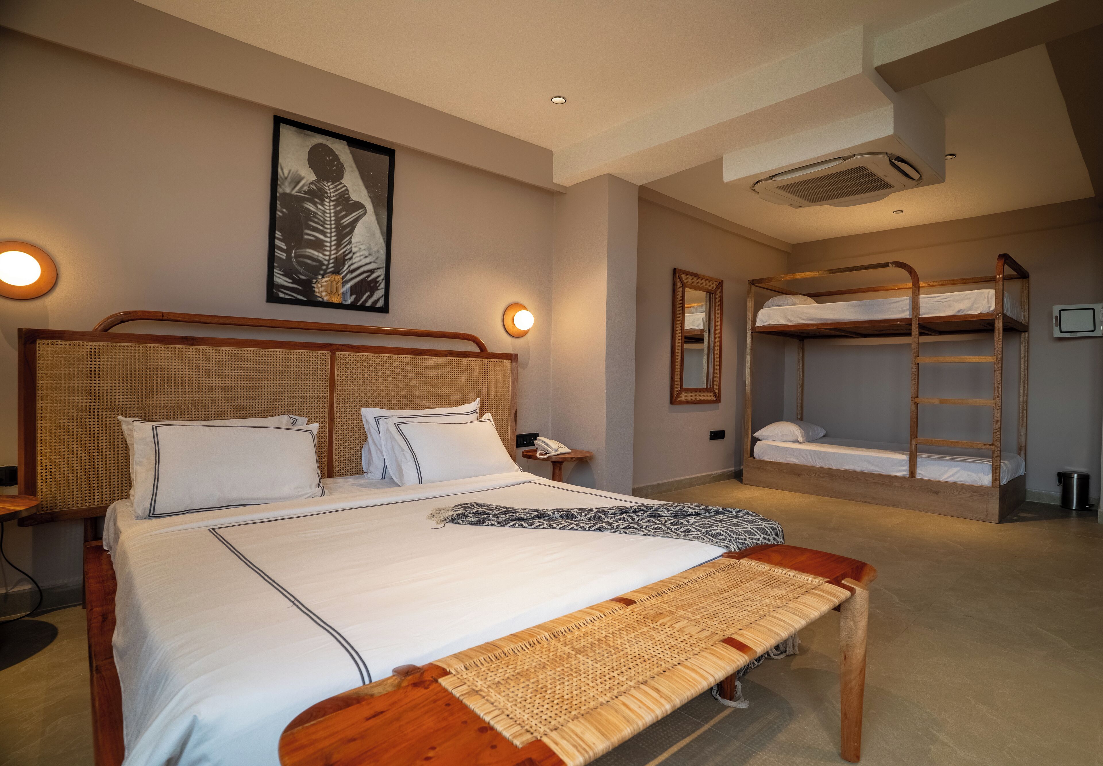 In-room safe, desk, laptop workspace, iron/ironing board