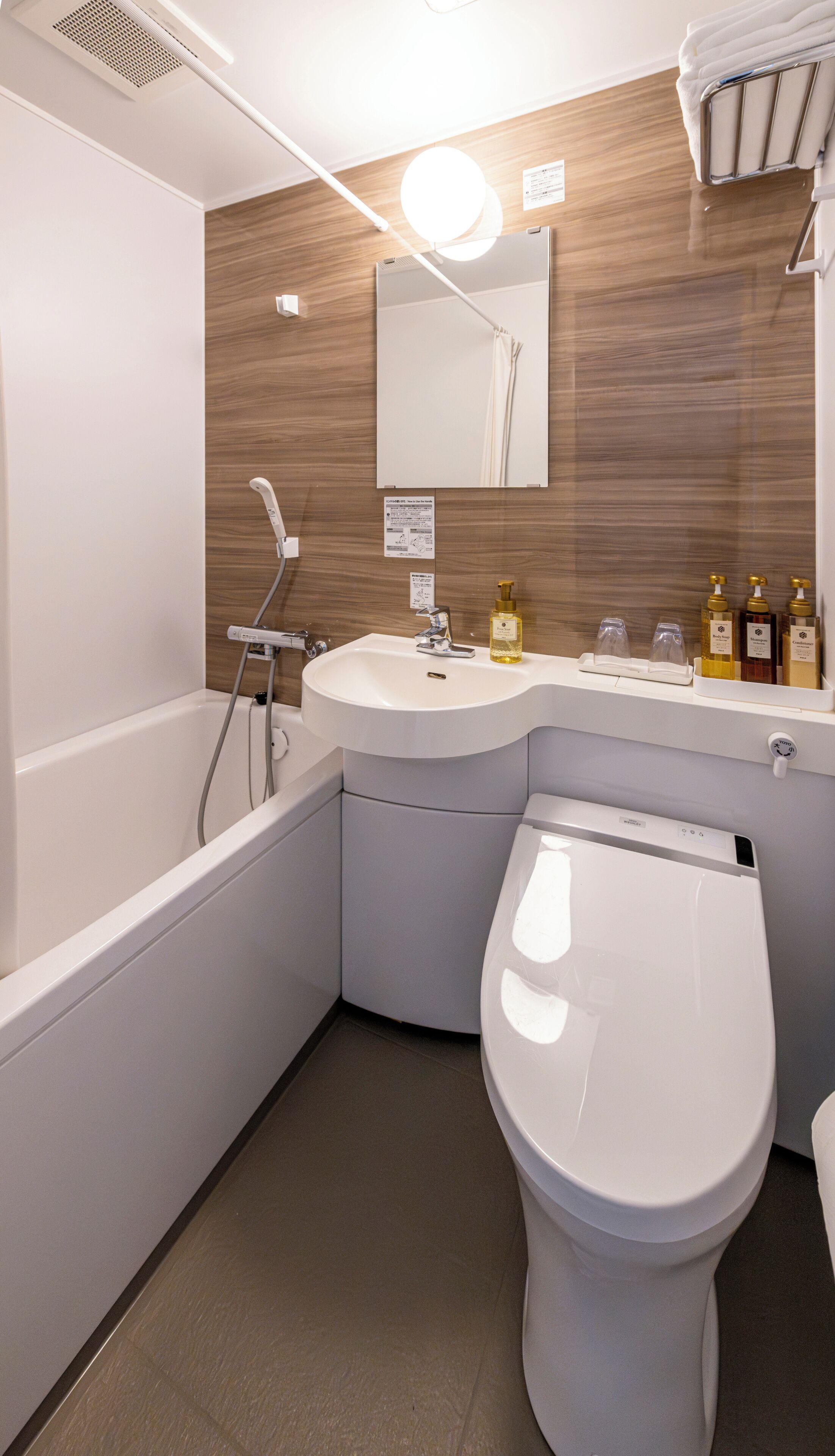 Free toiletries, hair dryer, bathrobes