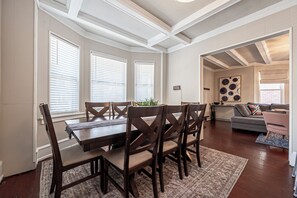 Dining - Speakeasy, Hot tub, 1920s Family Beach Home, Decked Out Home... Steps to Beach and Boardwalk (Atlantic City)