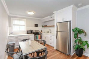 Coffee/tea maker, fridge, microwave, electric kettle - Sojourn Beach Suite 2 BR 2 BA at Beach Cottages (Norfolk)