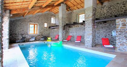 Awesome home in Privas with sauna