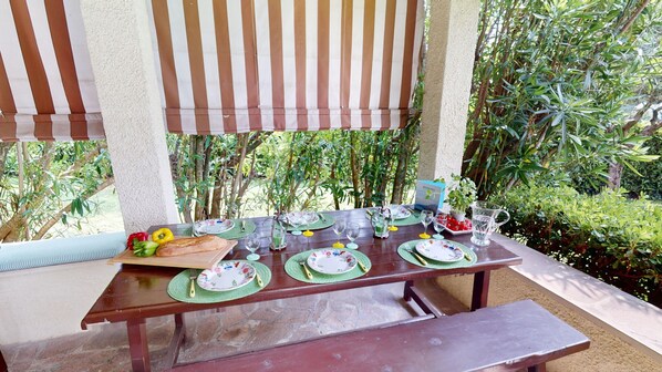 Restauration en plein air