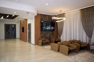 Sala de estar en el lobby