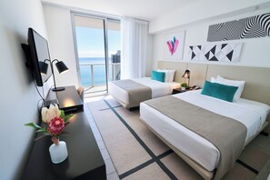 2 bedrooms, iron/ironing board, WiFi, bed sheets - 2 BDR Stunning Ocean View in Hyde Beach House (Hollywood)