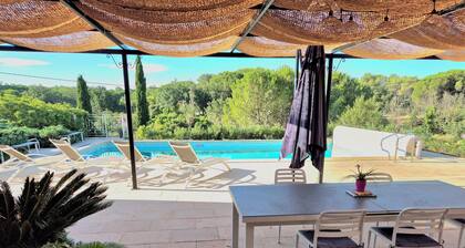 Petite Maison en Pleine Nature Avec Piscine