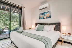 3 slaapkamers, een strijkplank/strijkijzer, reisbedje, internet