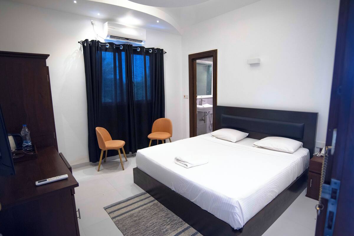 Chambre Double Luxe, 1 chambre | 1 chambre, espace de travail pour ordinateur portable, Wi-Fi gratuit