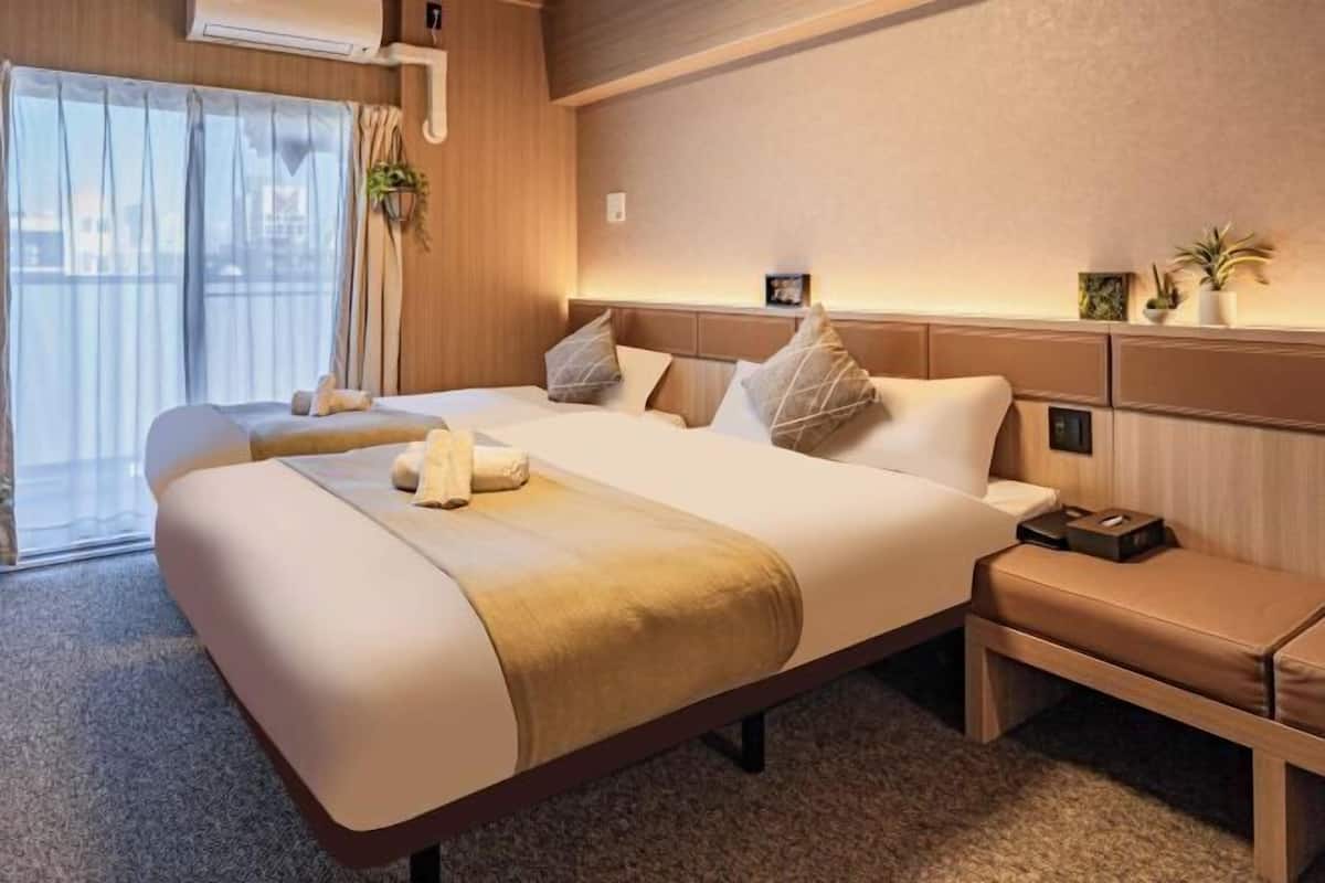 Rideaux occultants, chambres insonorisées, Wi-Fi gratuit
