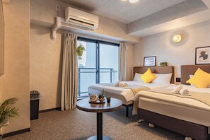 Triple Room, Non Smoking, Balcony | Free WiFi - Apartment Hotel 11 Kuromon II (Osaka)