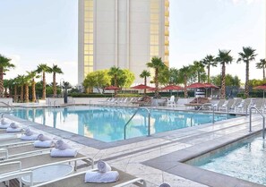屋外プール、温水プール