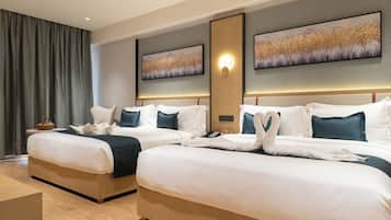 Suite Luxury | 1 camera, biancheria da letto di alta qualità, copriletto in piuma