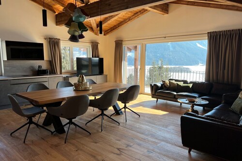 Penthouse in Wildkogel mit Bergblick
