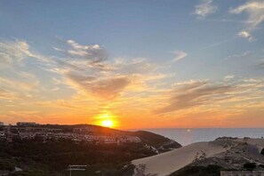 Utsikt mot havet/stranden