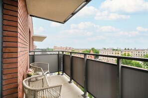 Byutsikt fra overnattingsstedet