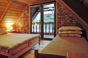 Bedroom - Holiday home with jacuzzi and private garden (Gizycko)