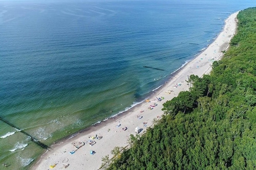 Holiday studio close to the seaside beach