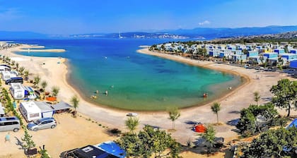 Mobile Home in Omisalj by Pusca Bay Beach