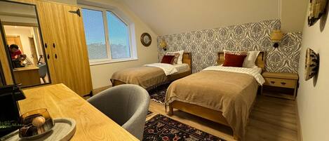 6 habitaciones, wifi y ropa de cama