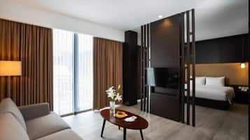 Habitación Premium, vista a la ciudad | Escritorio, wifi gratis y ropa de cama