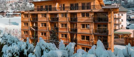 Façade de l’hébergement