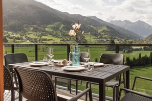 Blick auf die Berge