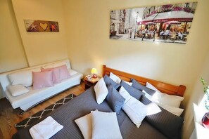 1 bedroom, free WiFi, bed sheets - Apartment with a terrace, Ustronie Morskie (Ustronie Morskie)