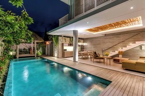 Villa, 4 Schlafzimmer, eigener Pool, Poolblick | Pool