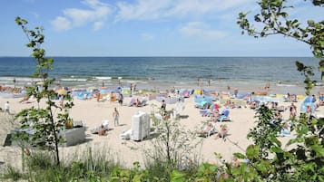 Tæt på stranden