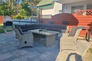 Terrace/patio - Holiday Home in Lukecin near Baltic Sea (Lukecin)