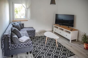 TV connectée, cheminée